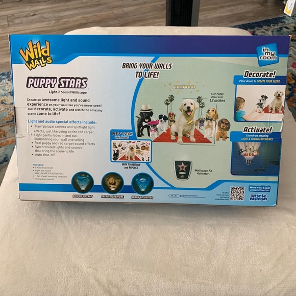 Wild Walls Puppy Stars light ‘n sound walls scape - Picture 2 of 2